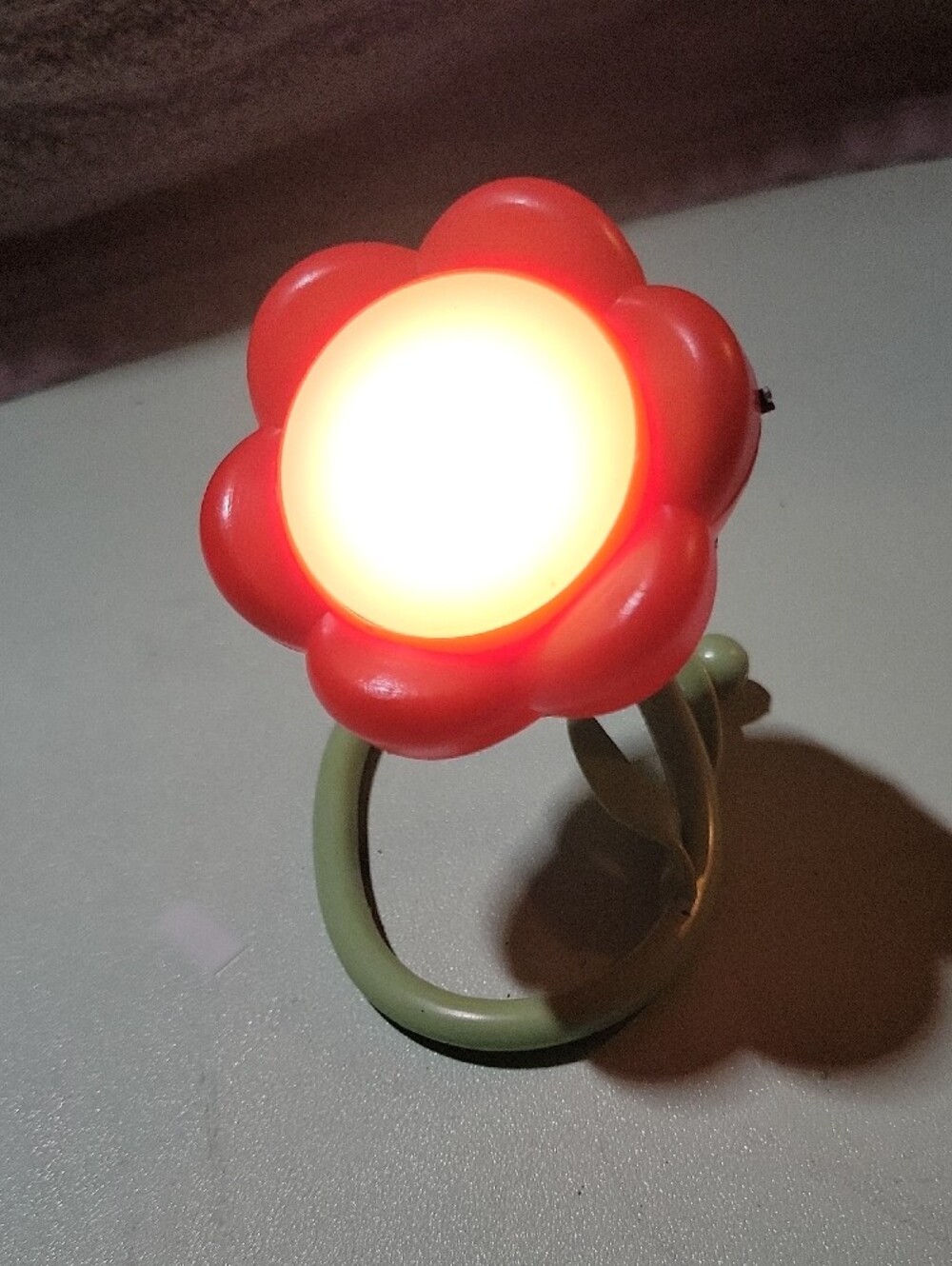 Flexible Flower Light - Red - - Picture 2 of 4